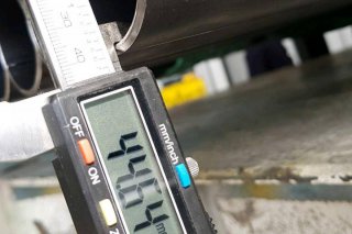แป๊ปดำวัดนอก 50.4 มม ( 2นิ้ว ) Pipe 50.4 mm
