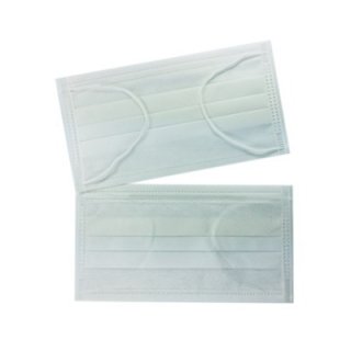 White 3 Ply Surgical Face Masks