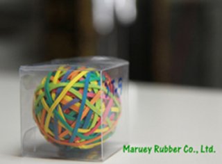 Colored rubber bands export