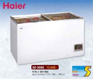 Freezer glass straight HAIER Haier SD-309G size 9 queue