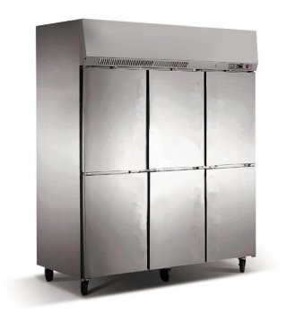 Freezer stainless steel nofrost system he stood frozen in 6-door.TJ180
